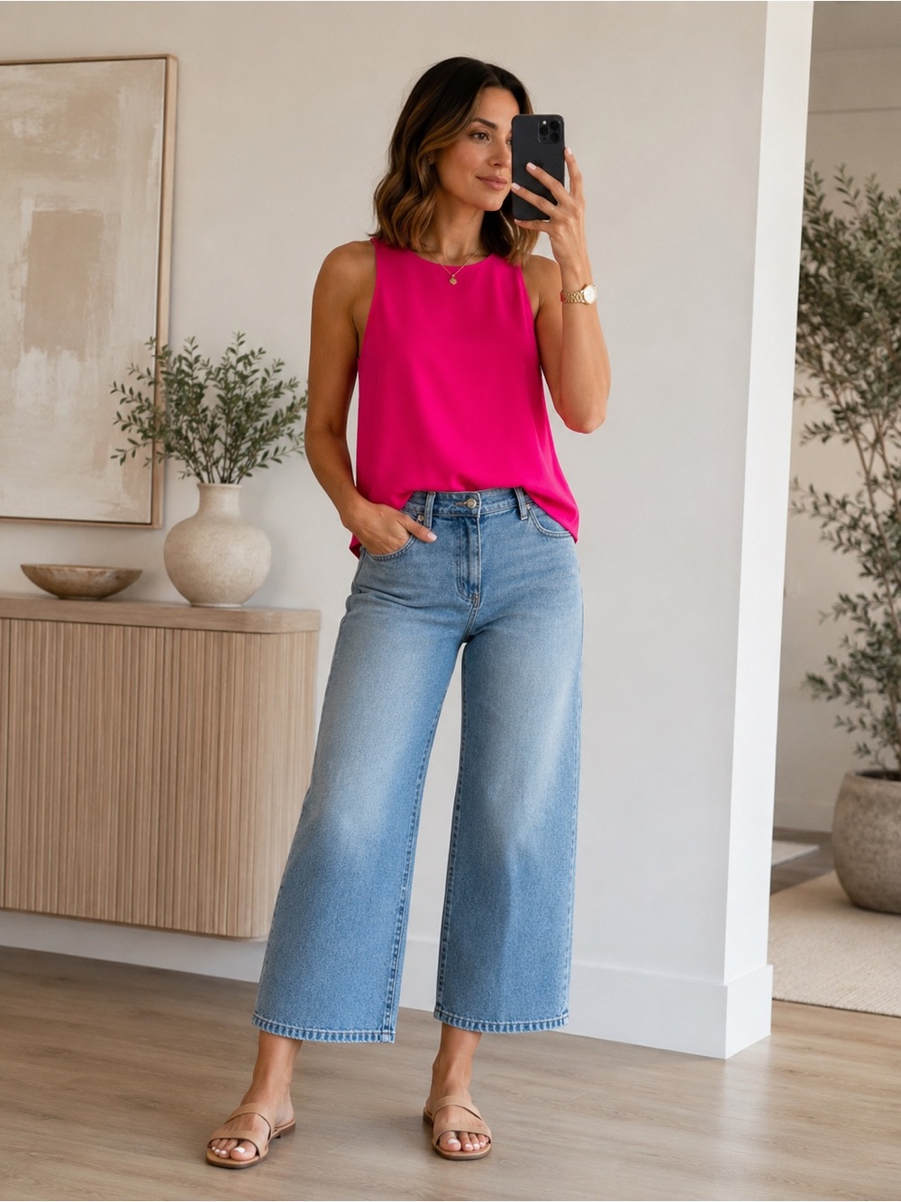 ARITZIA Wilfred Sèvres Blouse Fuschia Pink Small